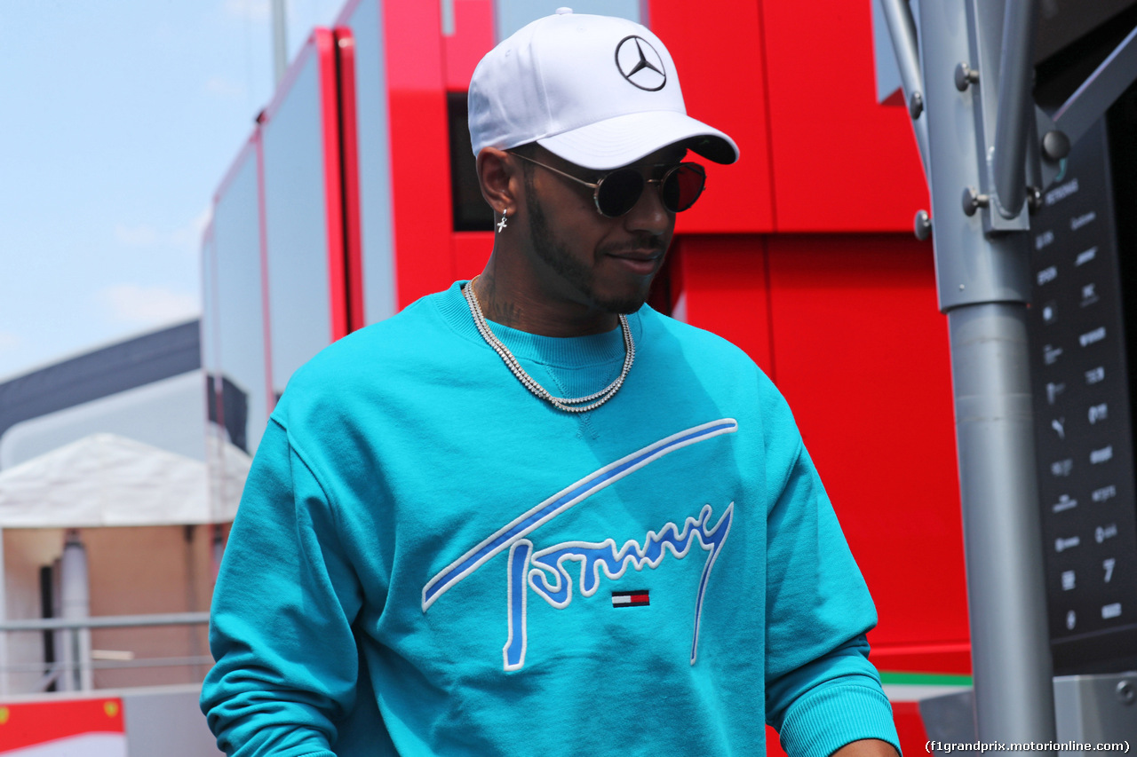 GP GERMANIA, 19.07.2018 - Lewis Hamilton (GBR) Mercedes AMG F1 W09
