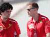 GP GERMANIA, 19.07.2018 - Edoardo Brosco (ITA) Ferrari F1 – Track Engineer e Sebastian Vettel (GER) Ferrari SF71H