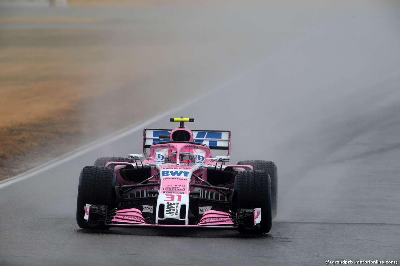 GP GERMANIA, 21.07.2018 - Prove Libere 2, Esteban Ocon (FRA) Sahara Force India F1 VJM11