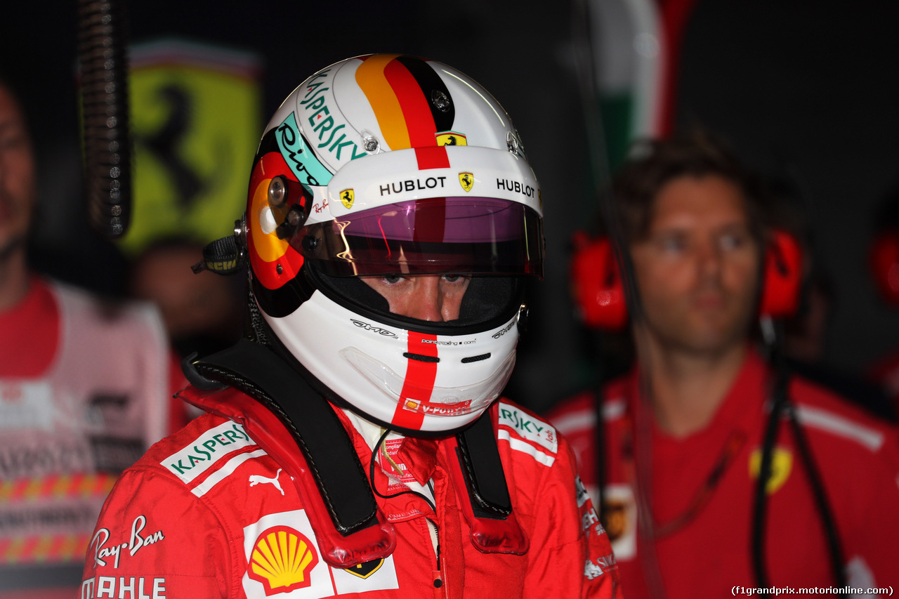 GP GERMANIA, 21.07.2018 - Prove Libere 2, Sebastian Vettel (GER) Ferrari SF71H