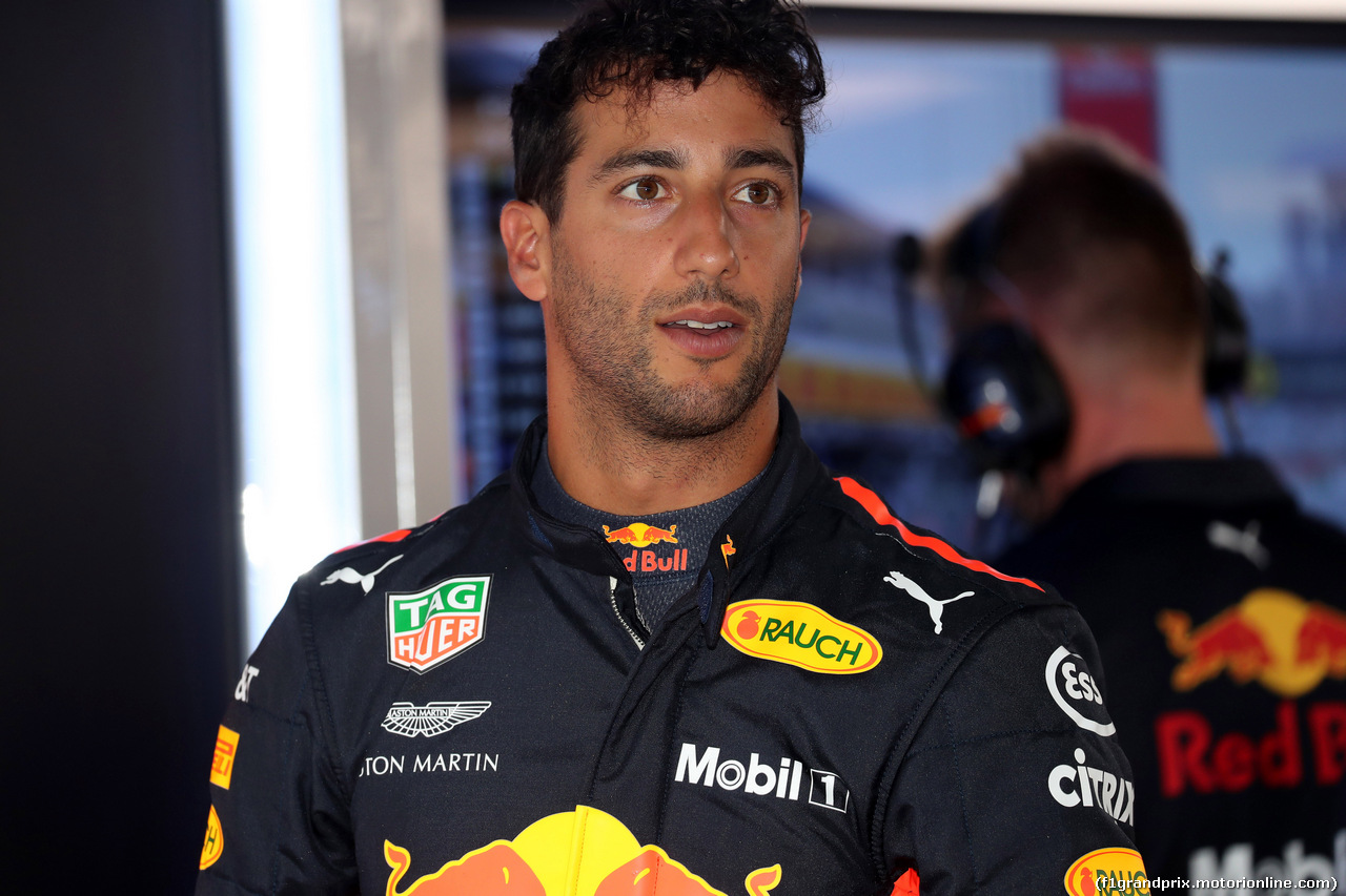 GP GERMANIA, 21.07.2018 - Prove Libere 2, Daniel Ricciardo (AUS) Red Bull Racing RB14