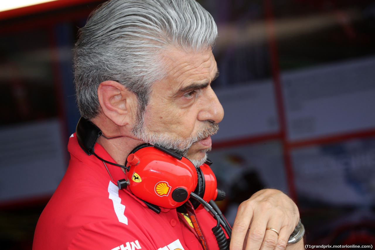 GP GERMANIA, 21.07.2018 - Prove Libere 2, Maurizio Arrivabene (ITA) Ferrari Team Principal