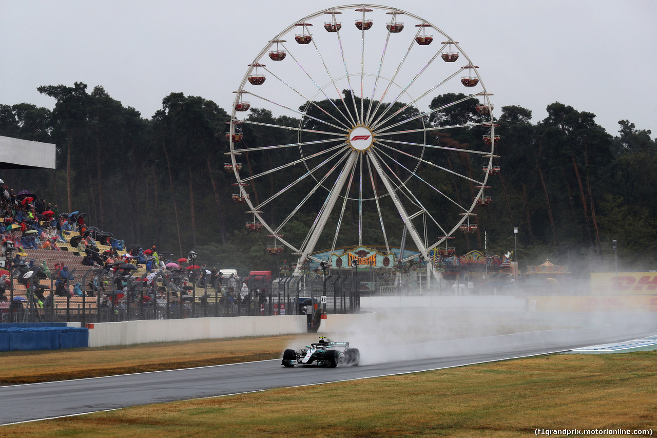 GP GERMANIA, 21.07.2018 - Prove Libere 2, Valtteri Bottas (FIN) Mercedes AMG F1 W09