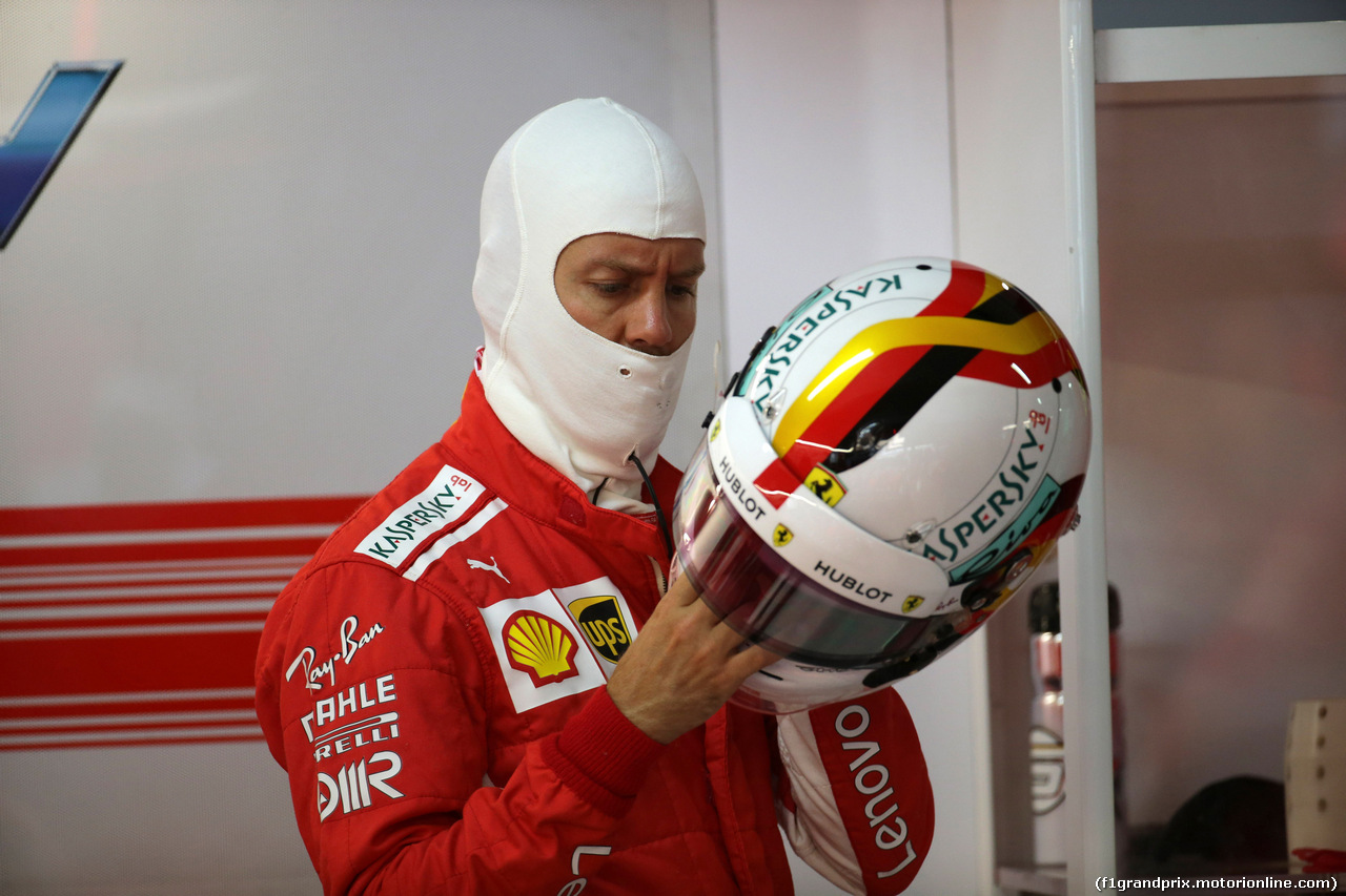 GP GERMANIA, 21.07.2018 - Prove Libere 2, Sebastian Vettel (GER) Ferrari SF71H