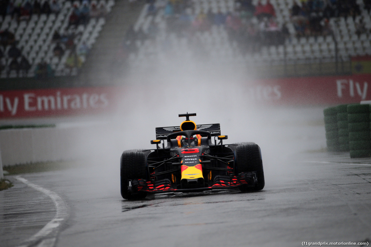 GP GERMANIA, 21.07.2018 - Prove Libere 2, Daniel Ricciardo (AUS) Red Bull Racing RB14