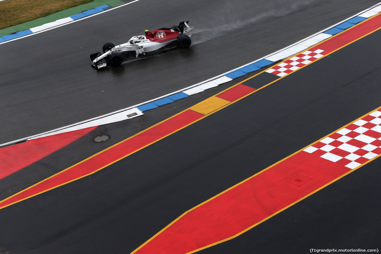 GP GERMANIA, 21.07.2018 - Prove Libere 2, Charles Leclerc (MON) Sauber C37