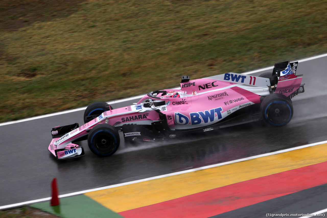GP GERMANIA, 21.07.2018 - Prove Libere 2, Sergio Perez (MEX) Sahara Force India F1 VJM011