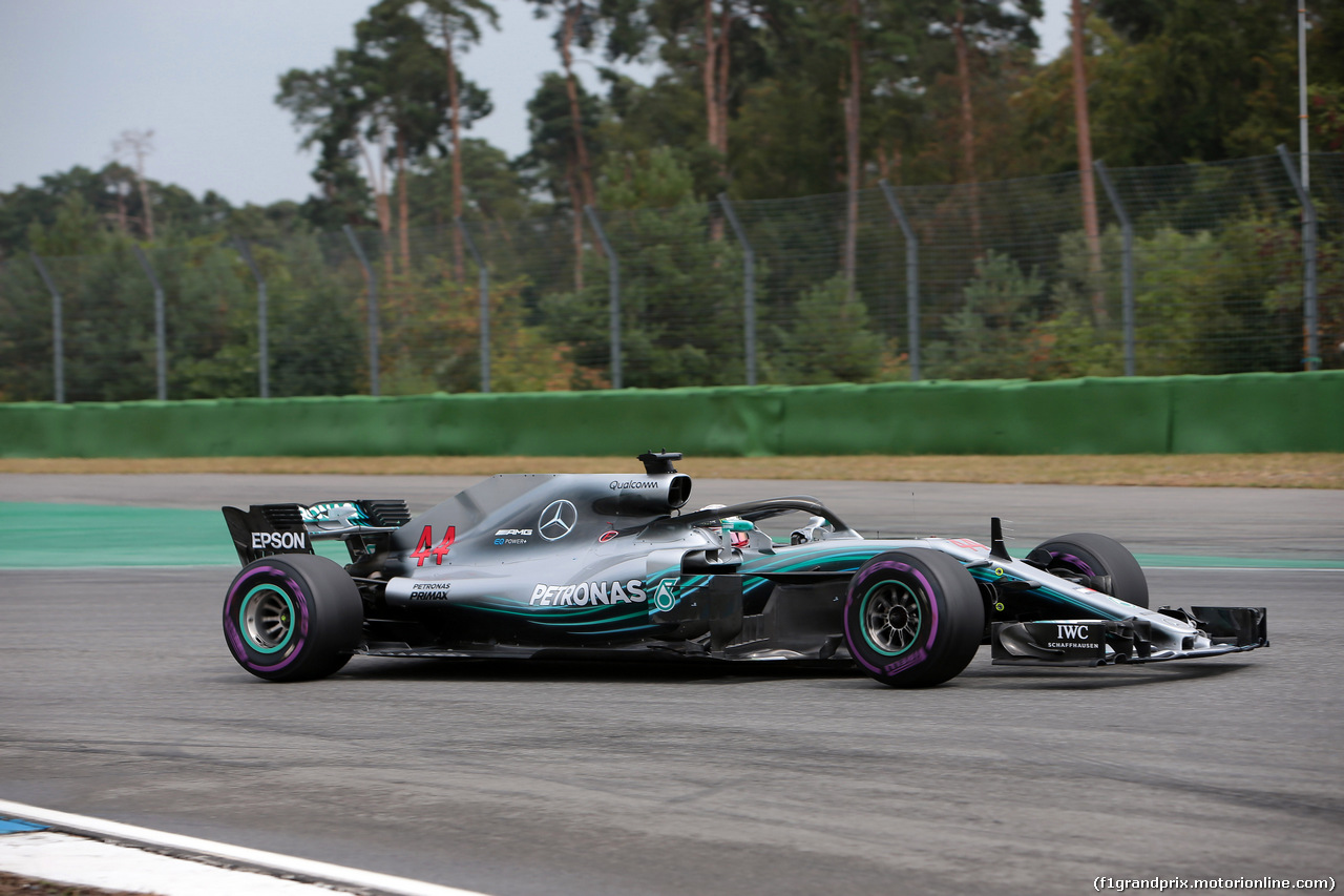 GP GERMANIA, 21.07.2018 - Qualifiche, Lewis Hamilton (GBR) Mercedes AMG F1 W09