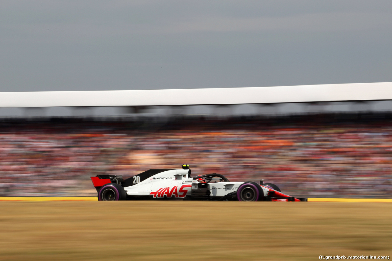 GP GERMANIA, 21.07.2018 - Qualifiche, Kevin Magnussen (DEN) Haas F1 Team VF-18