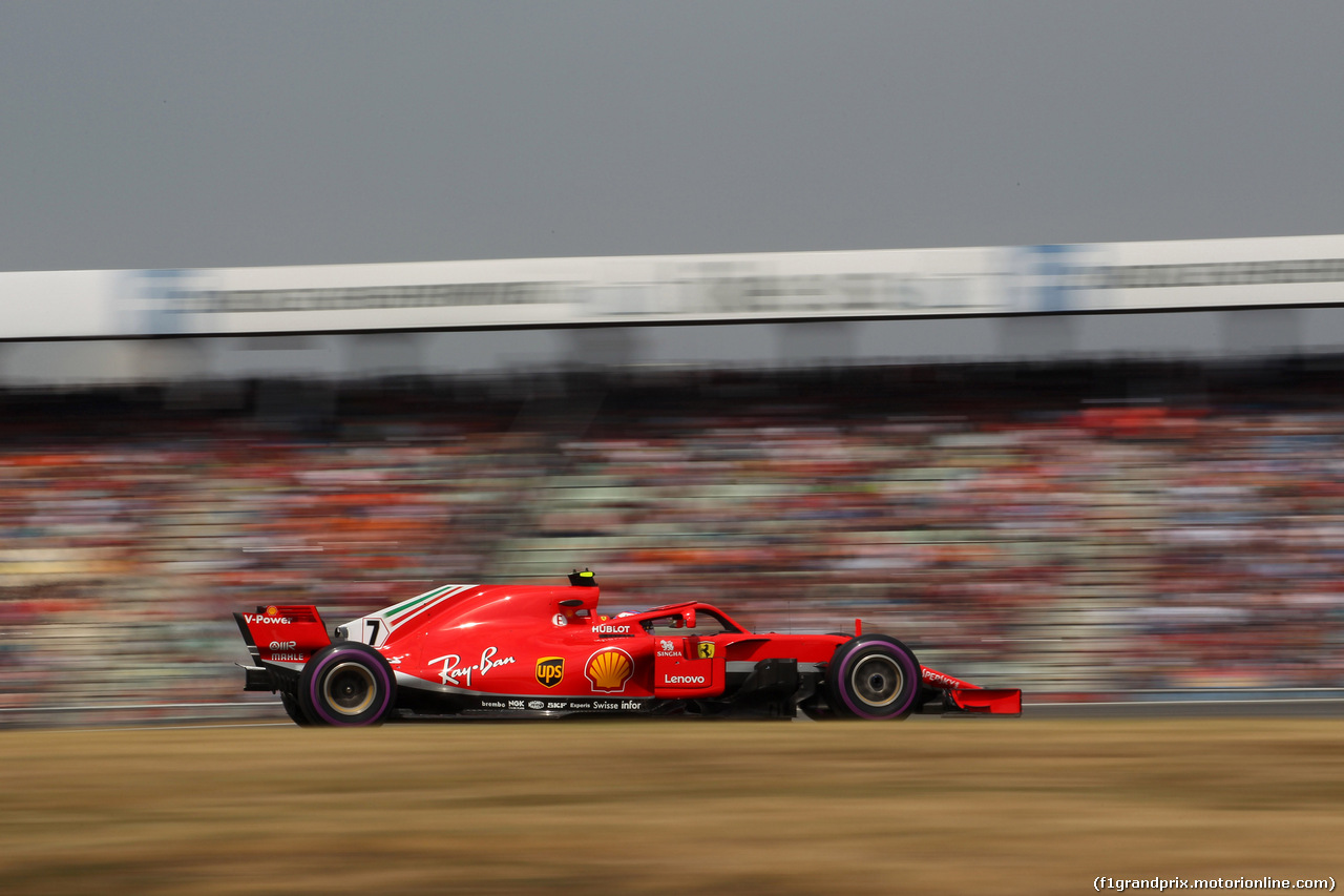 GP GERMANIA, 21.07.2018 - Qualifiche, Kimi Raikkonen (FIN) Ferrari SF71H