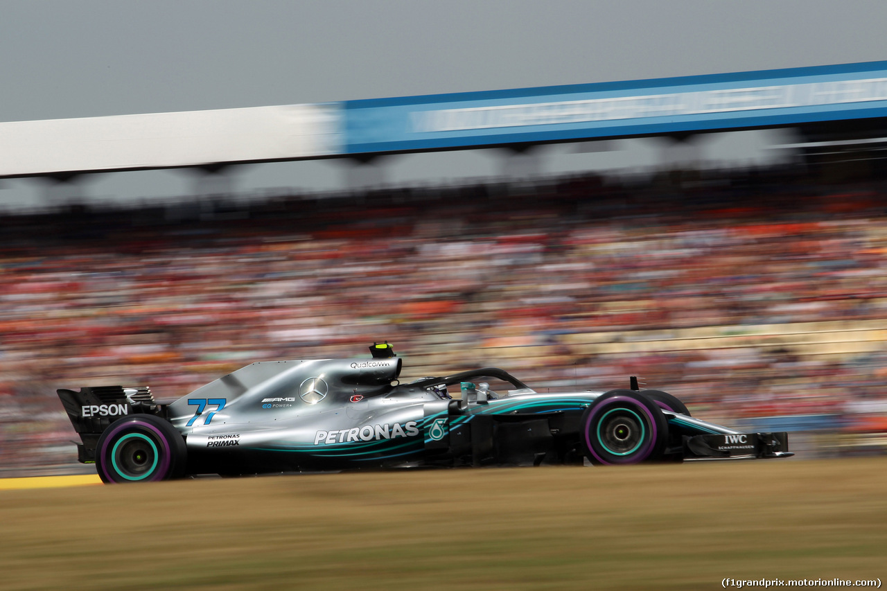 GP GERMANIA, 21.07.2018 - Qualifiche, Valtteri Bottas (FIN) Mercedes AMG F1 W09