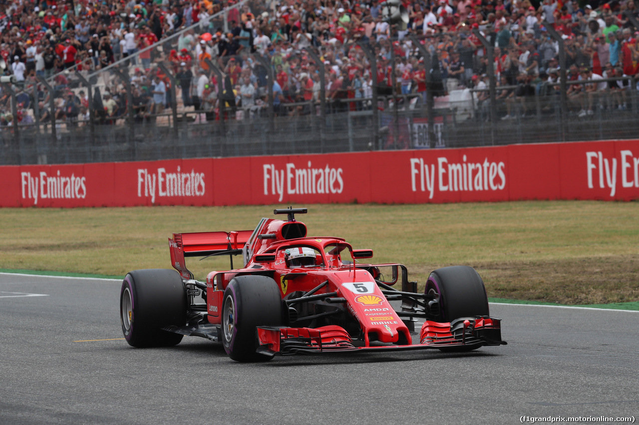 GP GERMANIA, 21.07.2018 - Qualifiche, Sebastian Vettel (GER) Ferrari SF71H