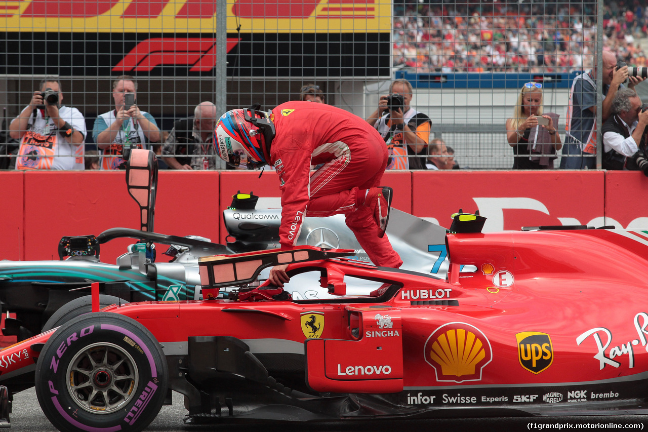 GP GERMANIA, 21.07.2018 - Qualifiche, 3rd place Kimi Raikkonen (FIN) Ferrari SF71H