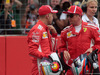 GP GERMANIA, 21.07.2018 - Qualifiche, Sebastian Vettel (GER) Ferrari SF71H pole position e 3rd place Kimi Raikkonen (FIN) Ferrari SF71H