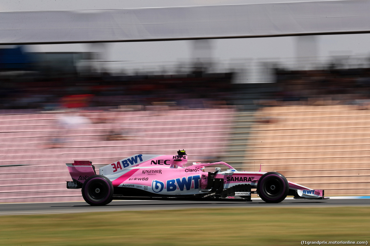 GP GERMANIA, 20.07.2018 - Prove Libere 1, Nicolas Latifi (CAN) Test Driver Force India VJM11