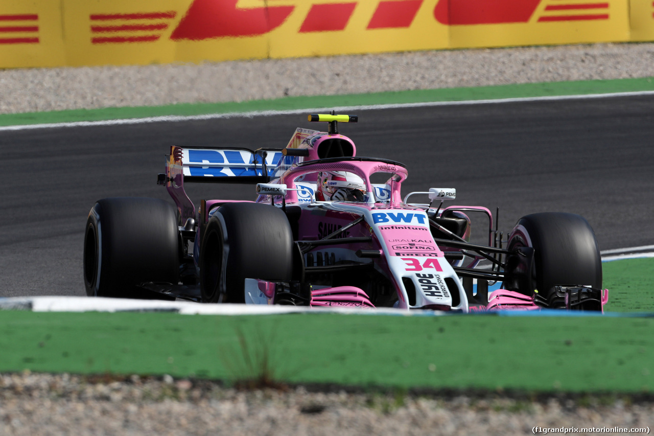 GP GERMANIA, 20.07.2018 - Prove Libere 1, Nicolas Latifi (CAN) Test Driver Force India VJM11