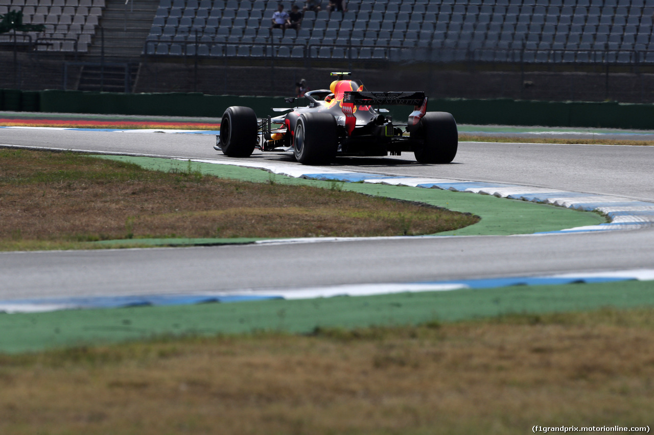 GP GERMANIA, 20.07.2018 - Prove Libere 1, Max Verstappen (NED) Red Bull Racing RB14