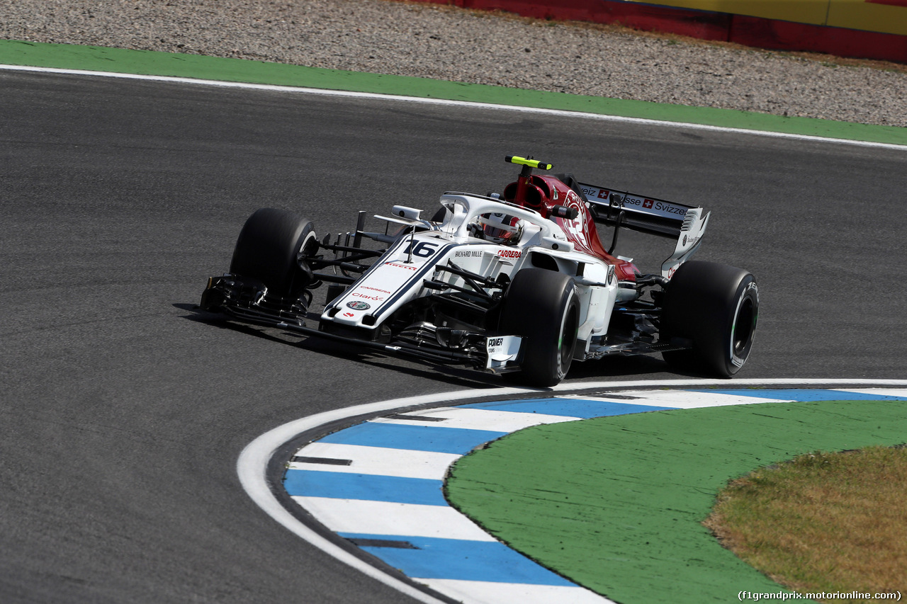 GP GERMANIA, 20.07.2018 - Prove Libere 1, Charles Leclerc (MON) Sauber C37