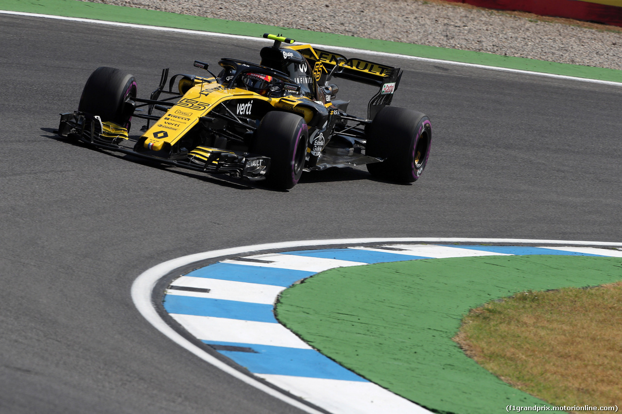 GP GERMANIA, 20.07.2018 - Prove Libere 1, Carlos Sainz Jr (ESP) Renault Sport F1 Team RS18