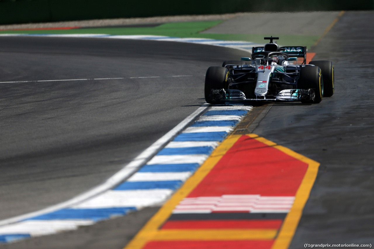 GP GERMANIA, 20.07.2018 - Prove Libere 1, Lewis Hamilton (GBR) Mercedes AMG F1 W09
