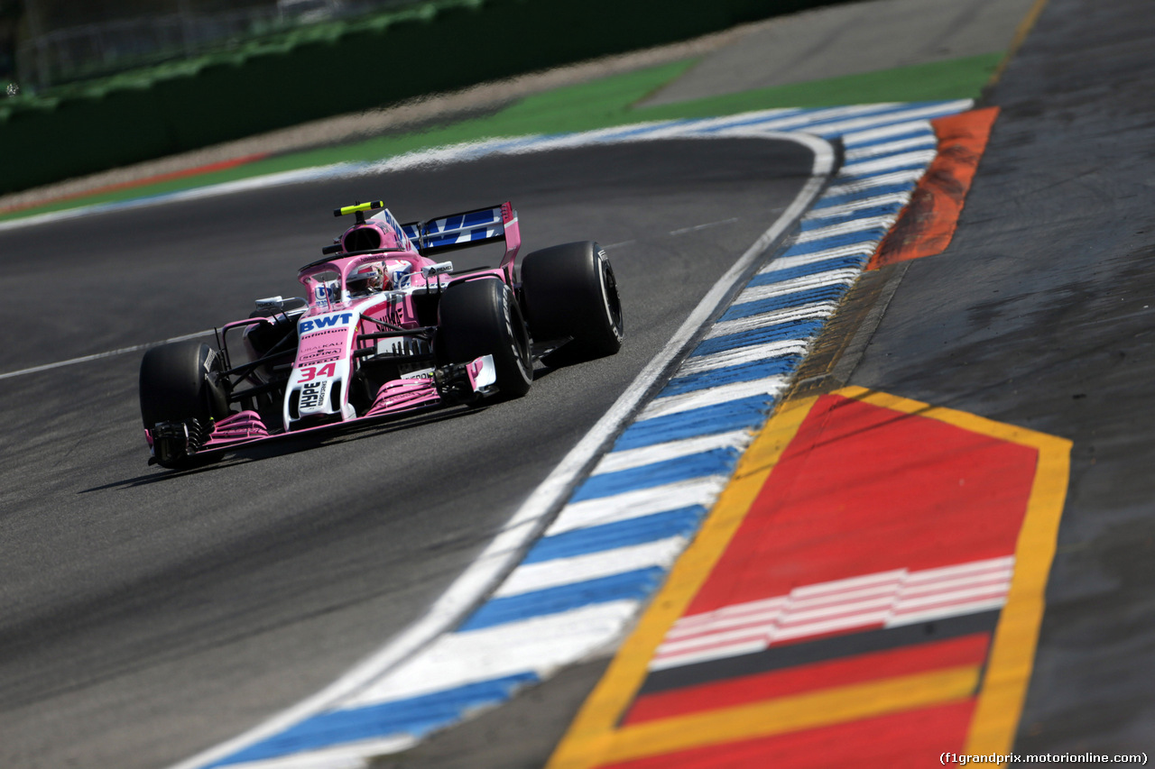 GP GERMANIA, 20.07.2018 - Prove Libere 1, Nicolas Latifi (CAN) Test Driver Force India VJM11