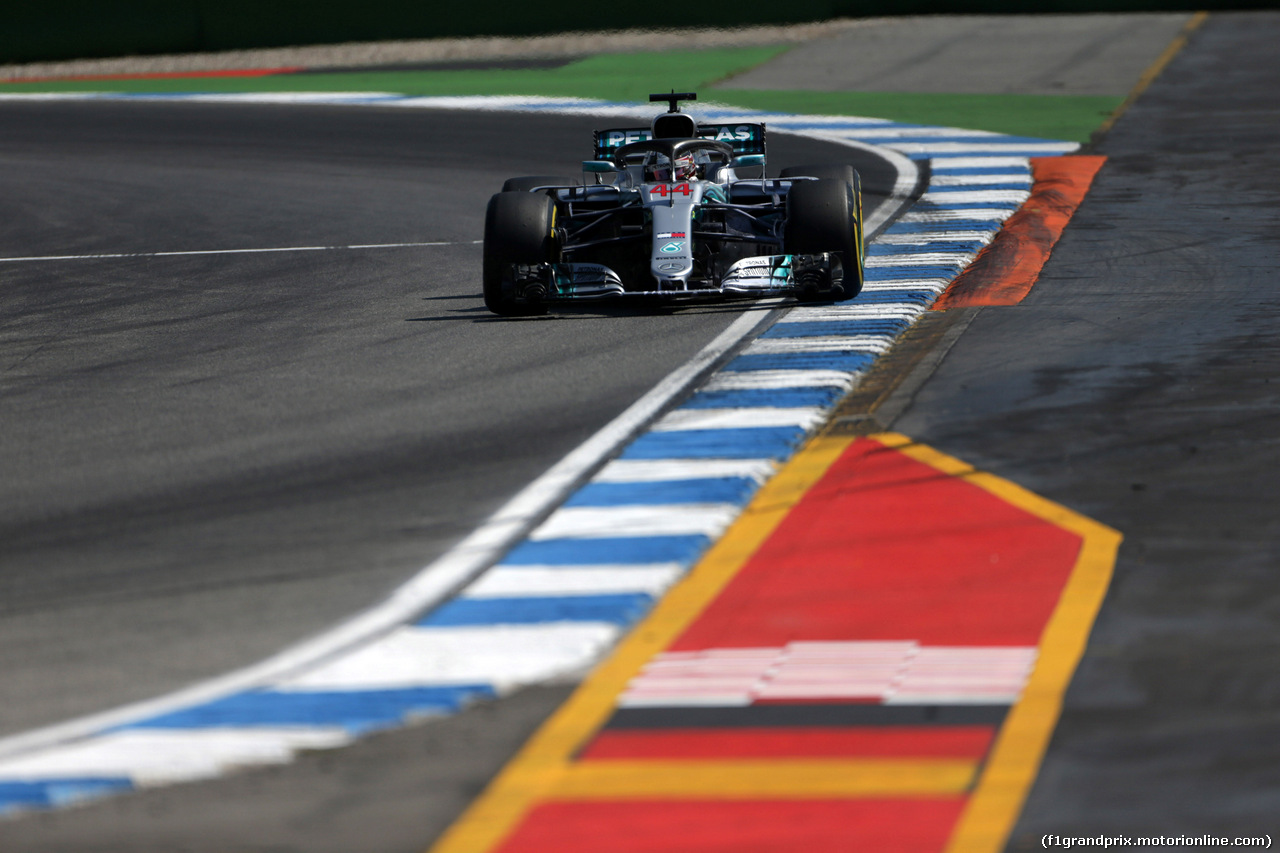GP GERMANIA, 20.07.2018 - Prove Libere 1, Lewis Hamilton (GBR) Mercedes AMG F1 W09