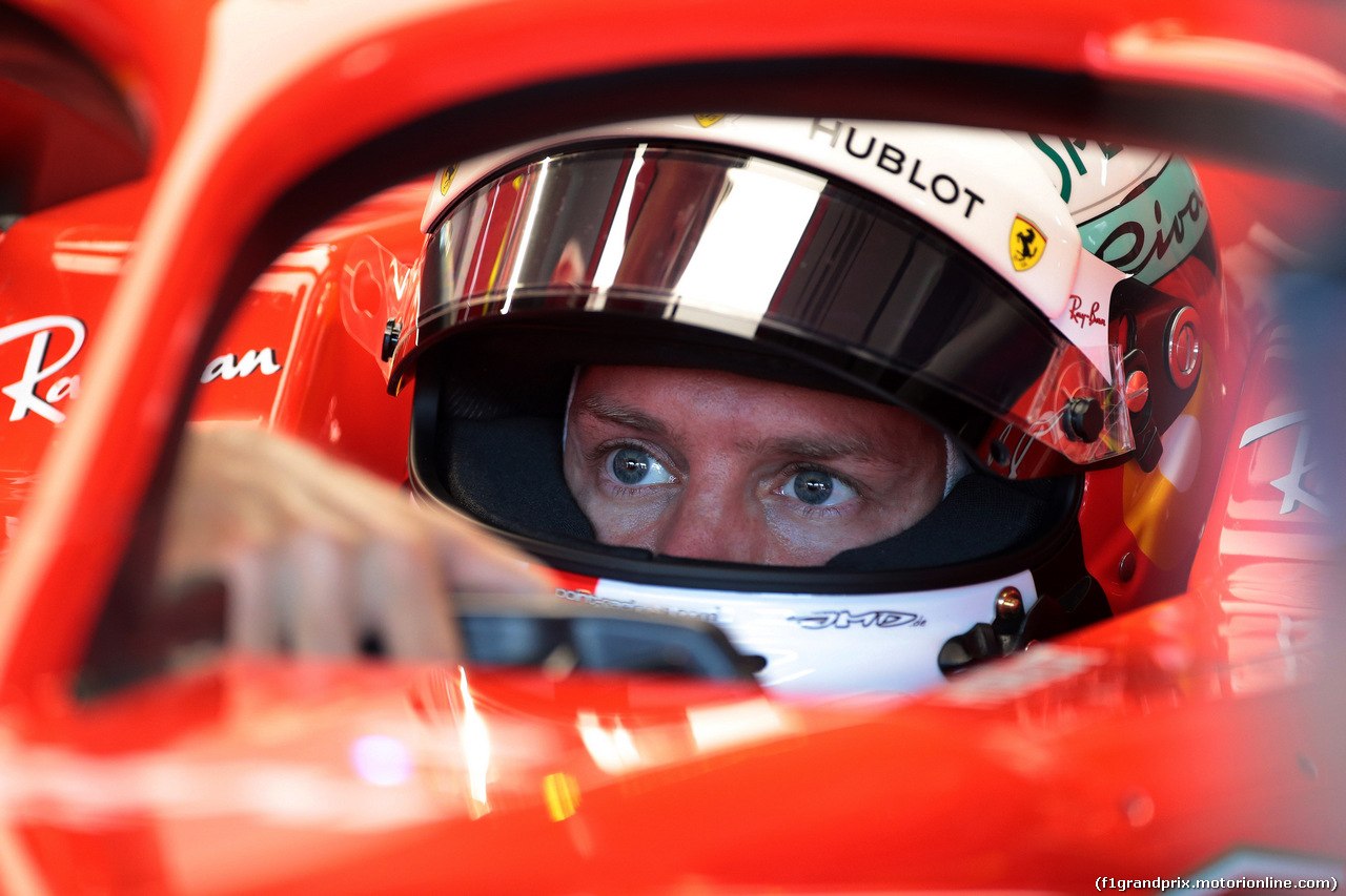 GP GERMANIA, 20.07.2018 - Prove Libere 1, Sebastian Vettel (GER) Ferrari SF71H