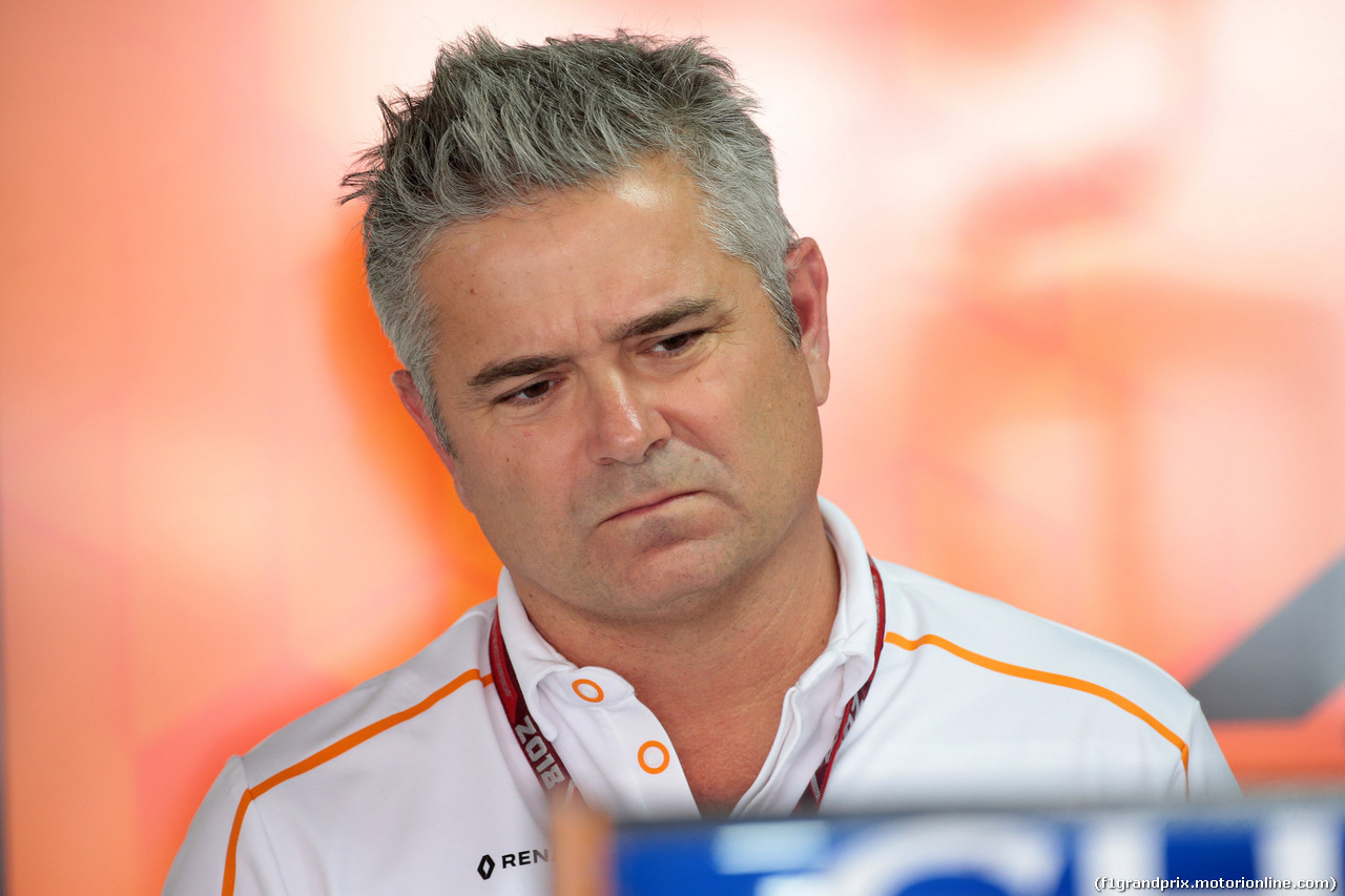 GP GERMANIA, 20.07.2018 - Prove Libere 1, Gil de Ferran (BRA) McLaren Sporting Director