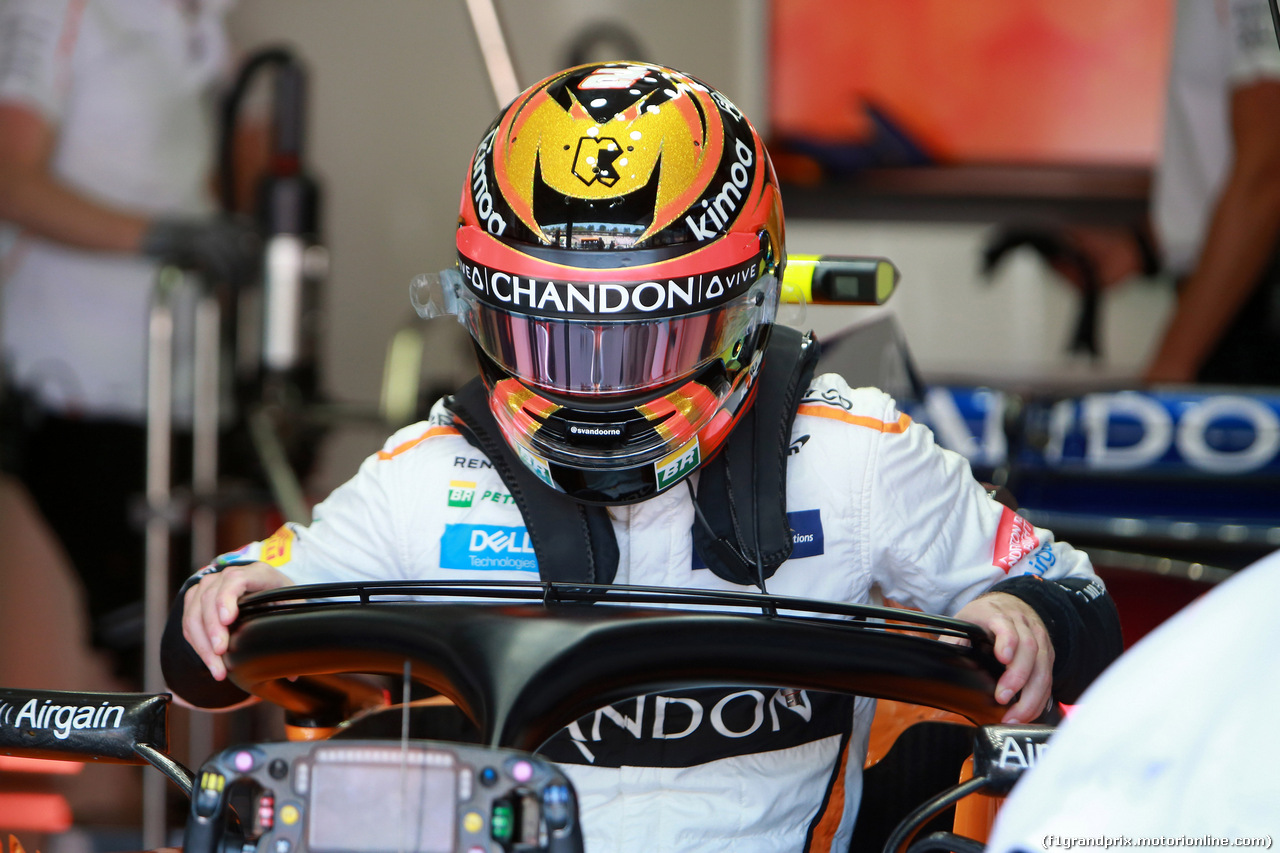 GP GERMANIA, 20.07.2018 - Prove Libere 1, Stoffel Vandoorne (BEL) McLaren MCL33