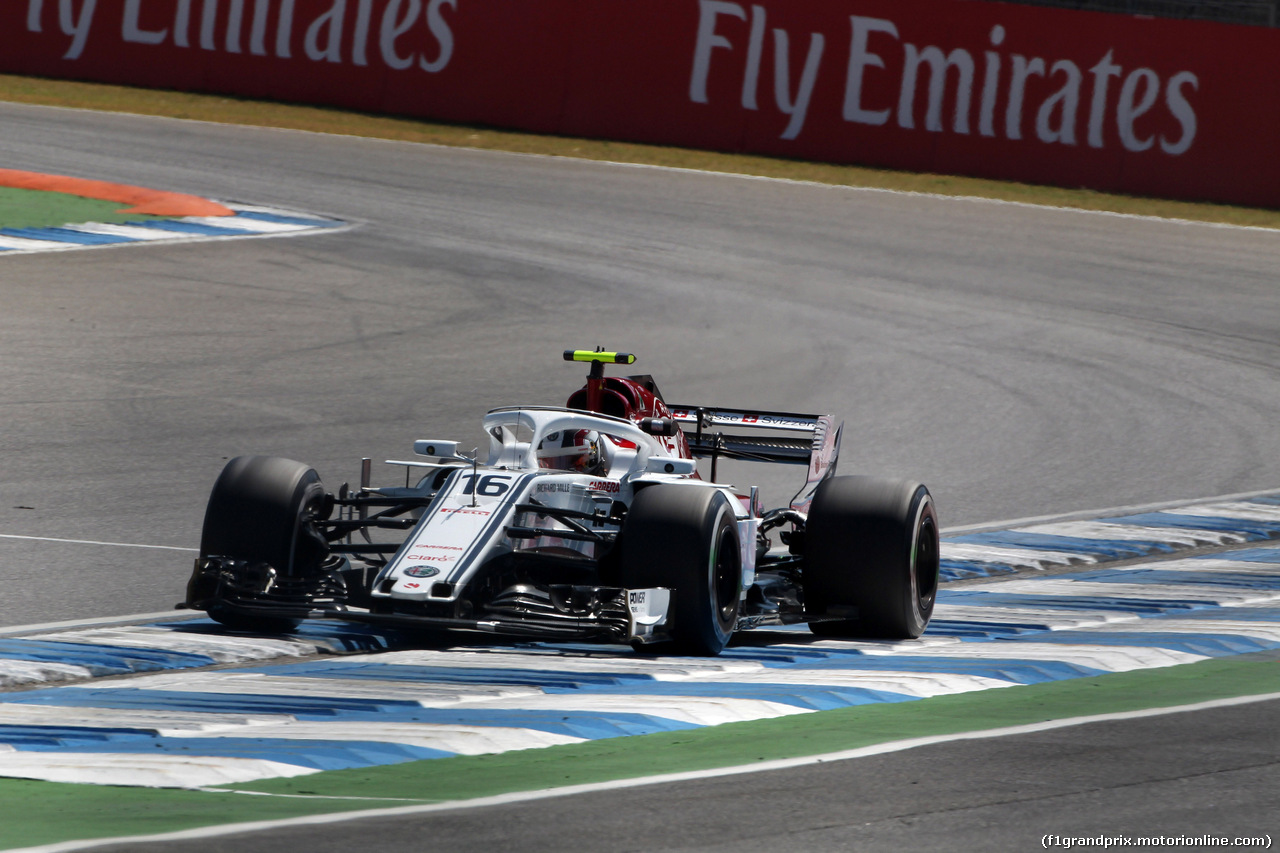 GP GERMANIA, 20.07.2018 - Prove Libere 2, Charles Leclerc (MON) Sauber C37