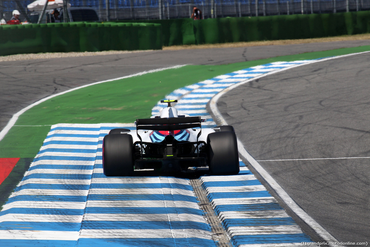 GP GERMANIA, 20.07.2018 - Prove Libere 2, Sergey Sirotkin (RUS) Williams FW41