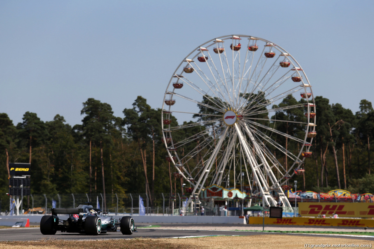 GP GERMANIA, 20.07.2018 - Prove Libere 2, Lewis Hamilton (GBR) Mercedes AMG F1 W09