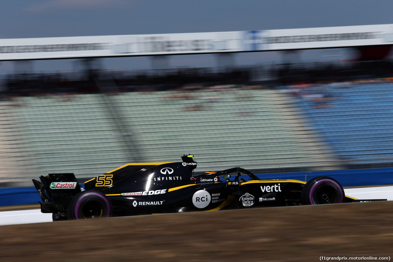 GP GERMANIA, 20.07.2018 - Prove Libere 2, Carlos Sainz Jr (ESP) Renault Sport F1 Team RS18