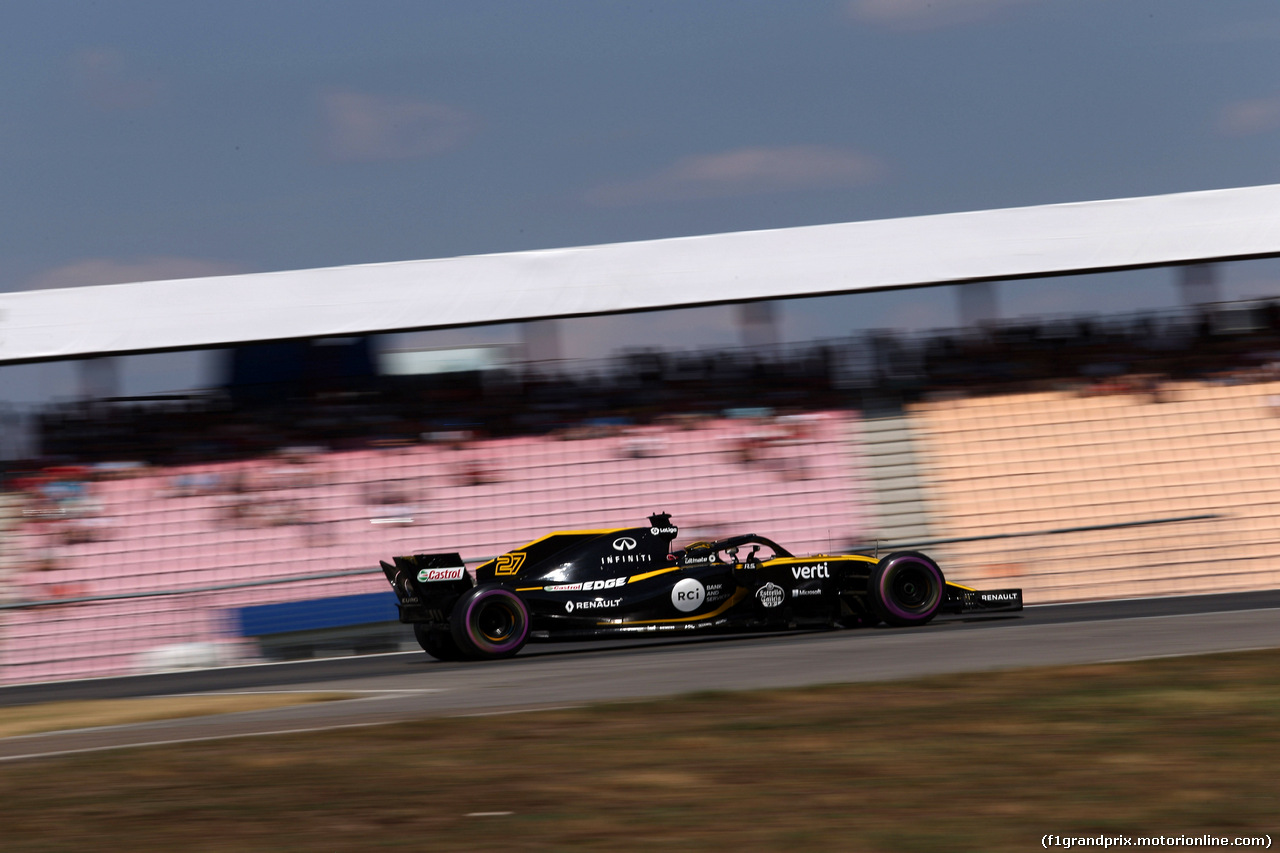 GP GERMANIA, 20.07.2018 - Prove Libere 2, Nico Hulkenberg (GER) Renault Sport F1 Team RS18