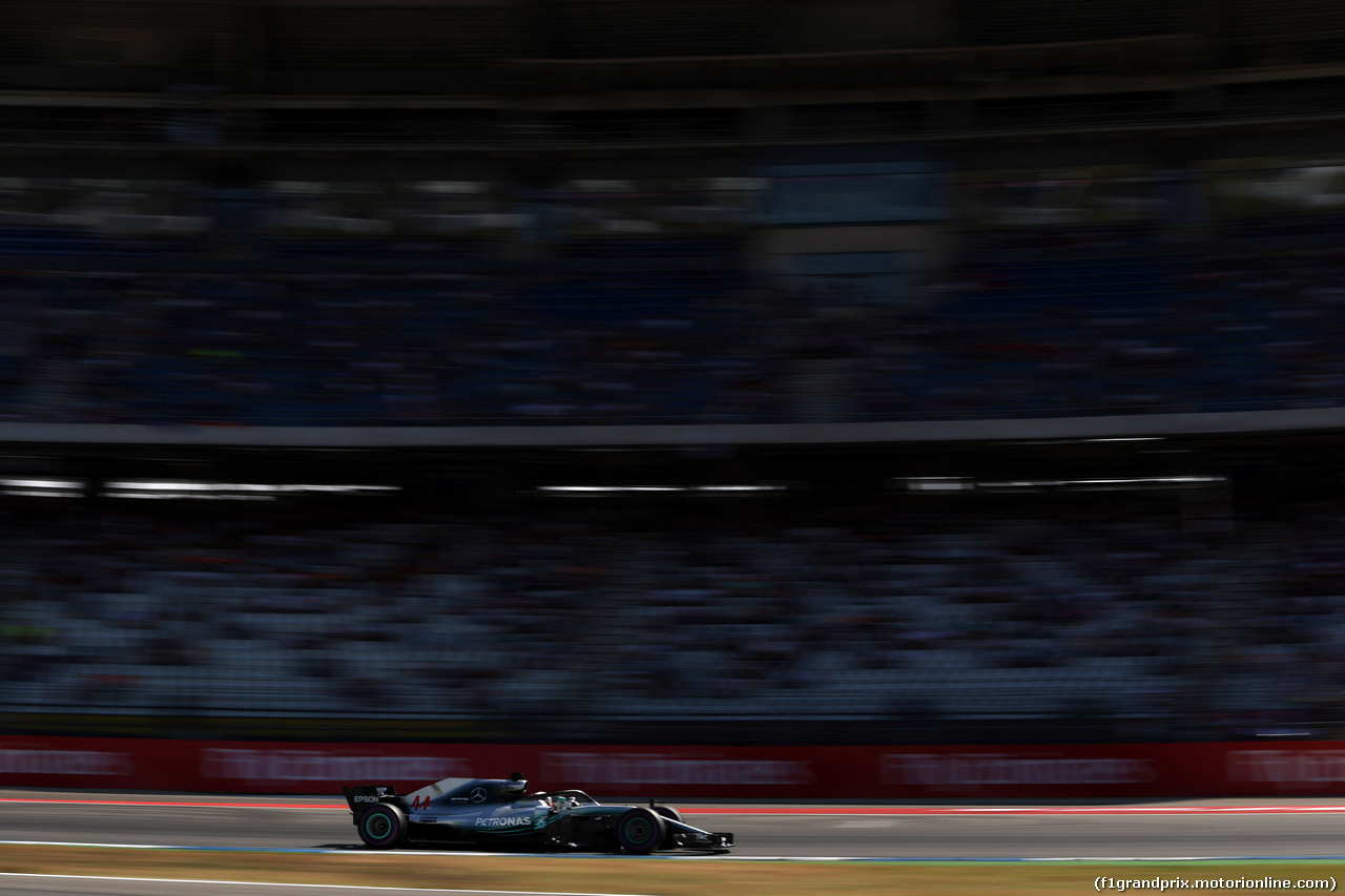 GP GERMANIA, 20.07.2018 - Prove Libere 2, Lewis Hamilton (GBR) Mercedes AMG F1 W09