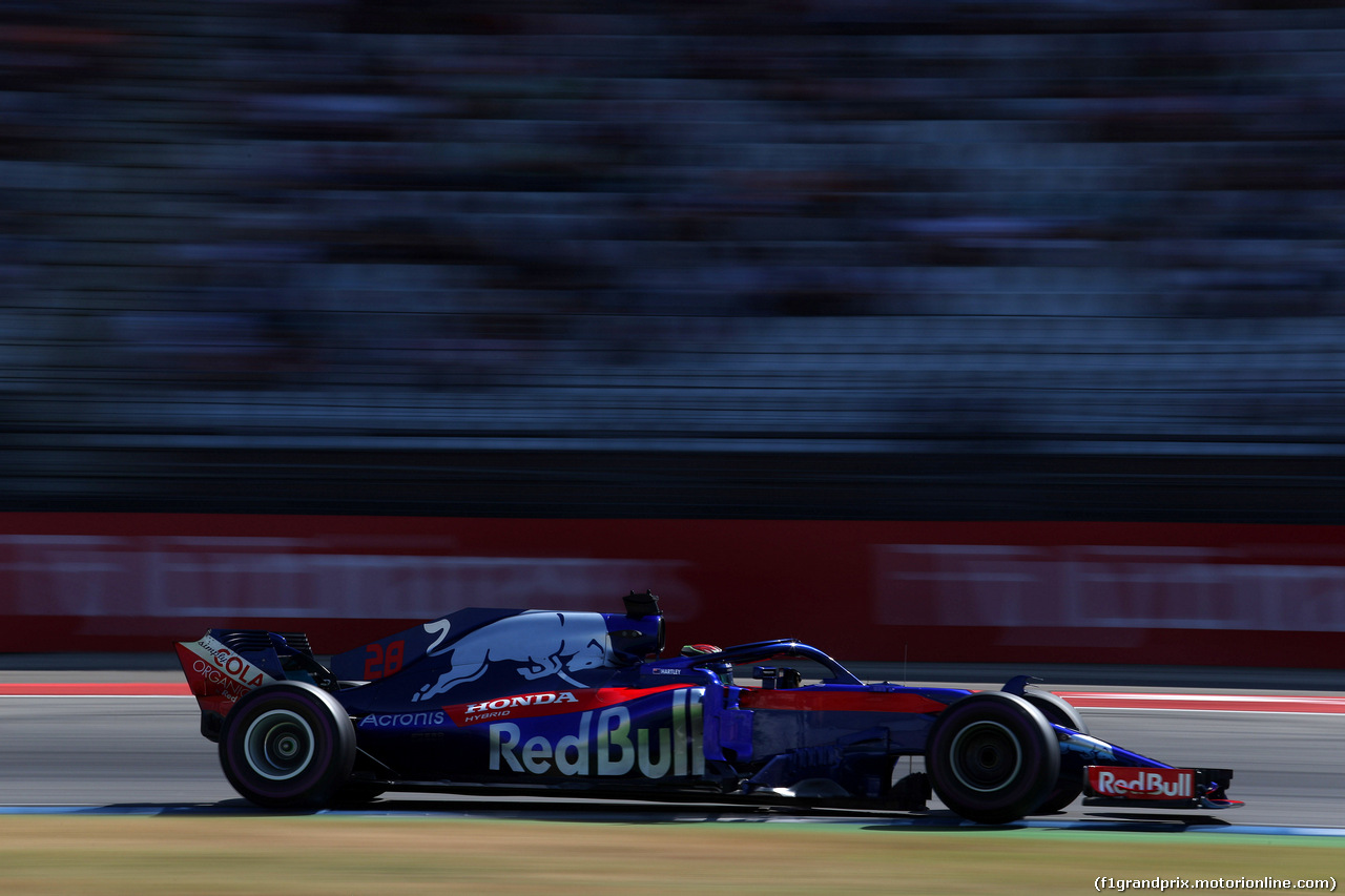 GP GERMANIA, 20.07.2018 - Prove Libere 2, Brendon Hartley (NZL) Scuderia Toro Rosso STR13