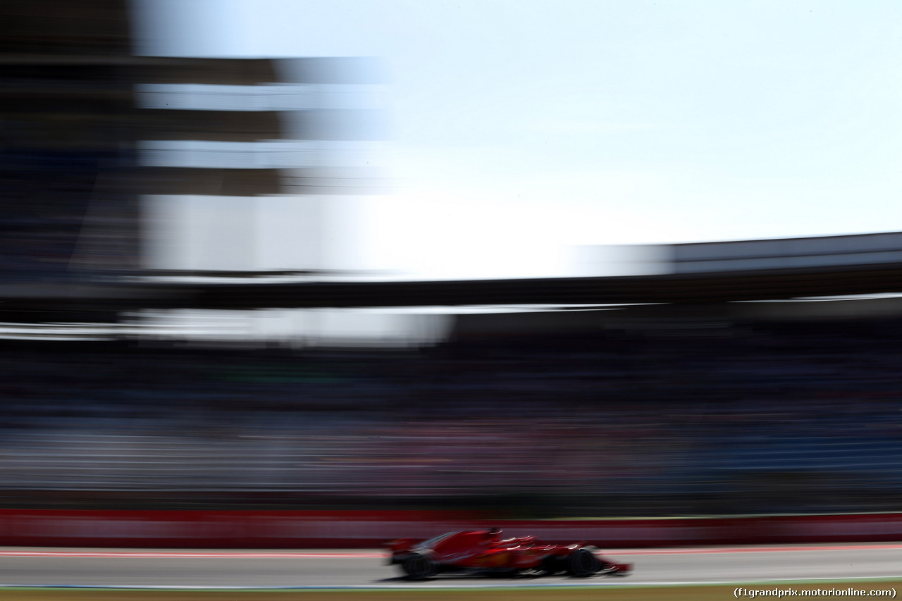 GP GERMANIA, 20.07.2018 - Prove Libere 2, Sebastian Vettel (GER) Ferrari SF71H