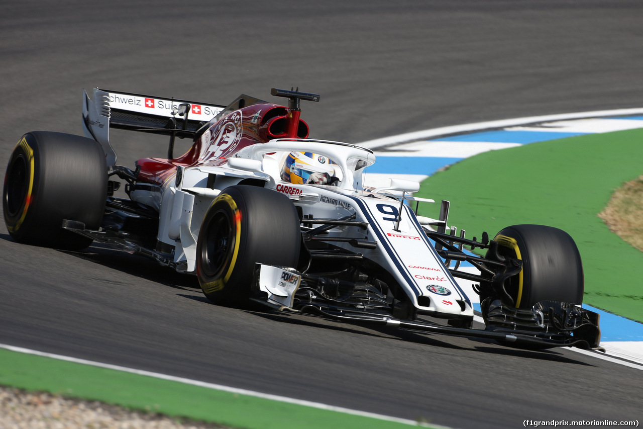 GP GERMANIA, 20.07.2018 - Prove Libere 2, Marcus Ericsson (SUE) Sauber C37