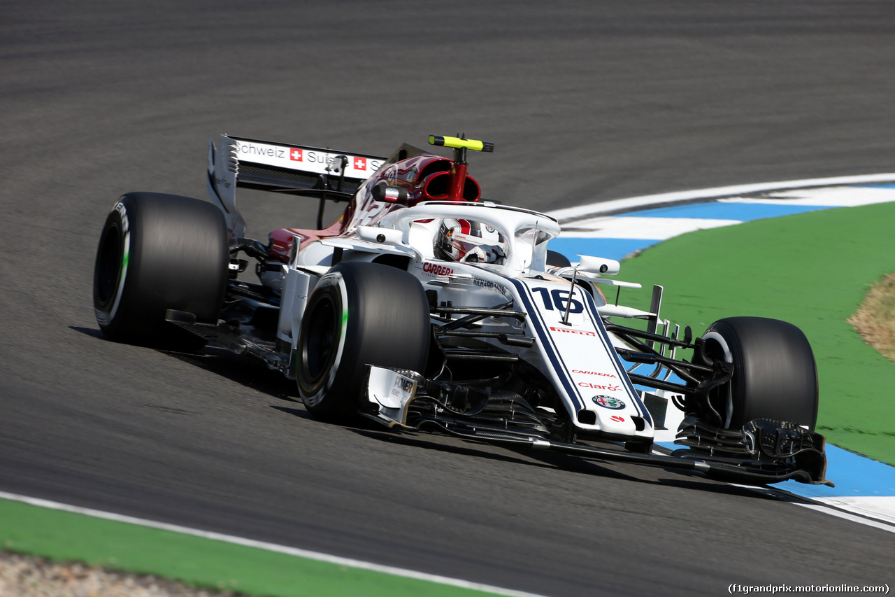 GP GERMANIA, 20.07.2018 - Prove Libere 2, Charles Leclerc (MON) Sauber C37