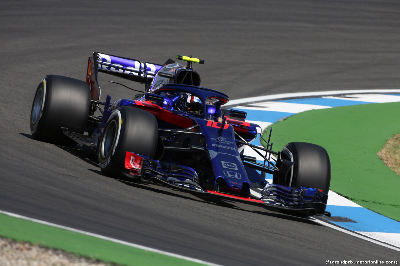 GP GERMANIA, 20.07.2018 - Prove Libere 2, Pierre Gasly (FRA) Scuderia Toro Rosso STR13