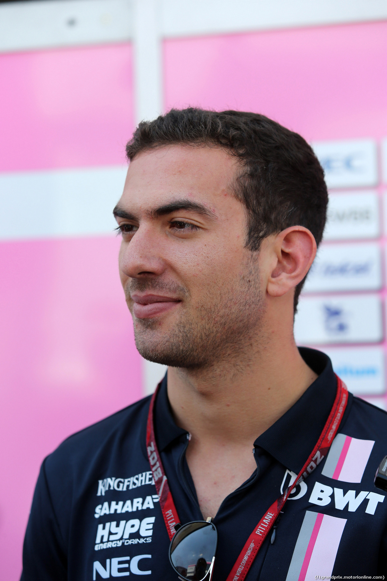 GP GERMANIA, 20.07.2018 - Prove Libere 2, Nicolas Latifi (CAN) Test Driver Force India VJM11