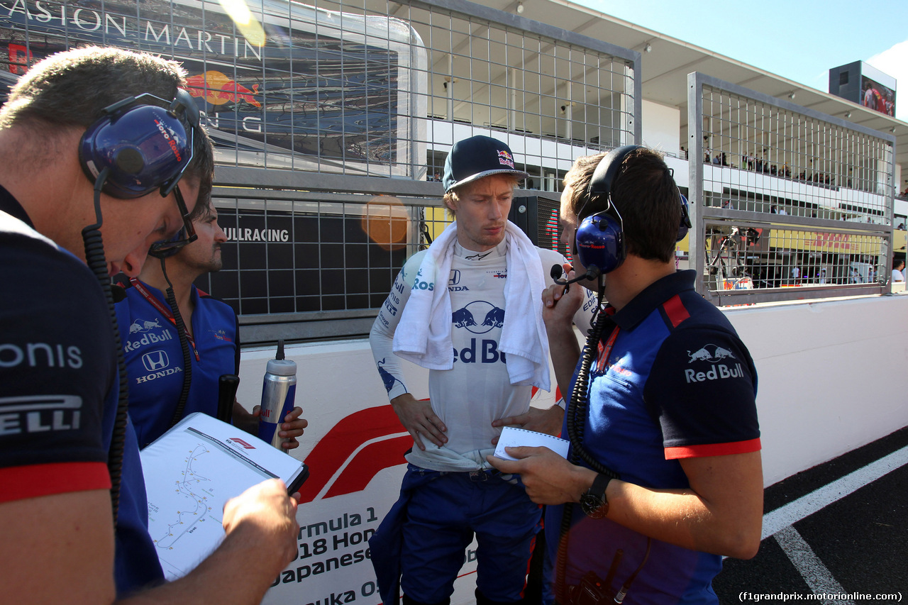 GP GIAPPONE, 07.10.2018 - Gara, Brendon Hartley (NZL) Scuderia Toro Rosso STR13
