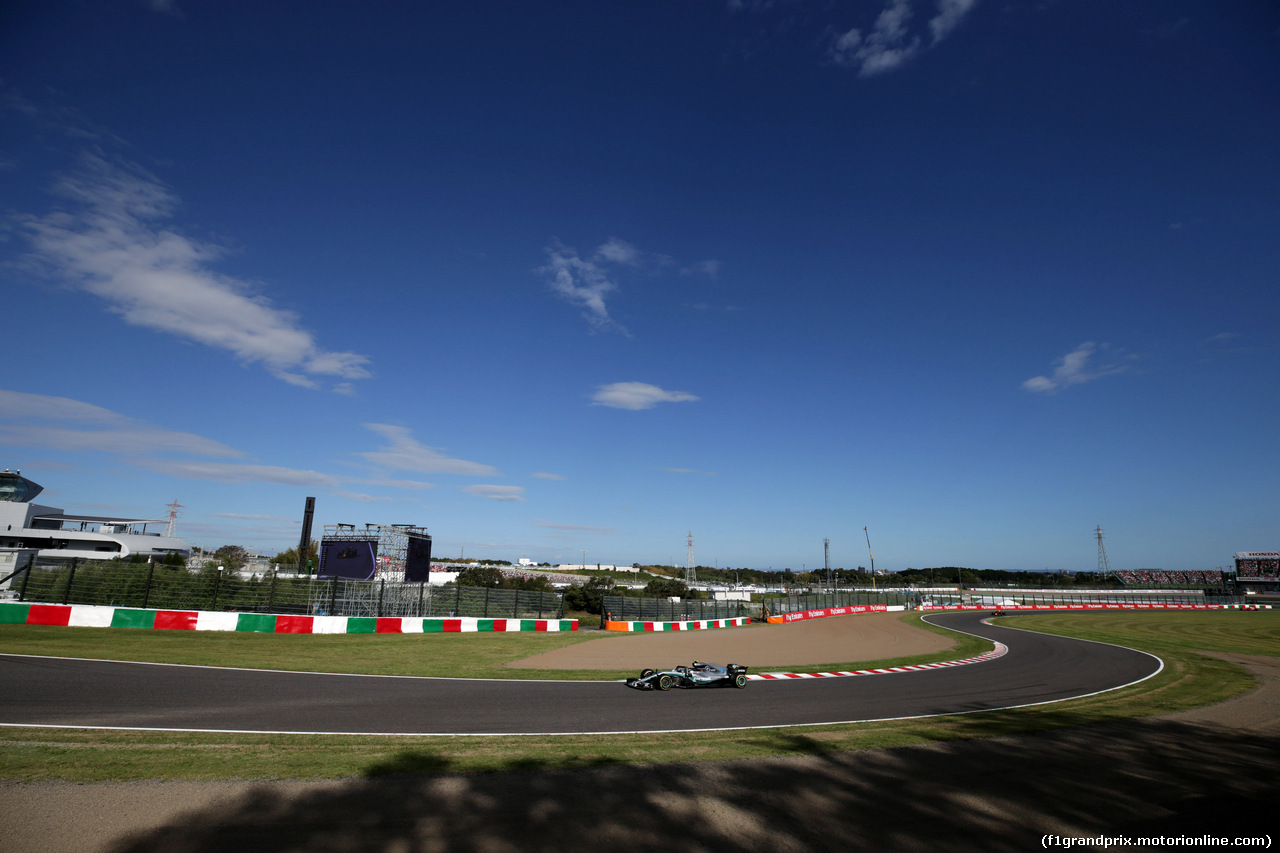 GP GIAPPONE, 07.10.2018 - Gara, Valtteri Bottas (FIN) Mercedes AMG F1 W09