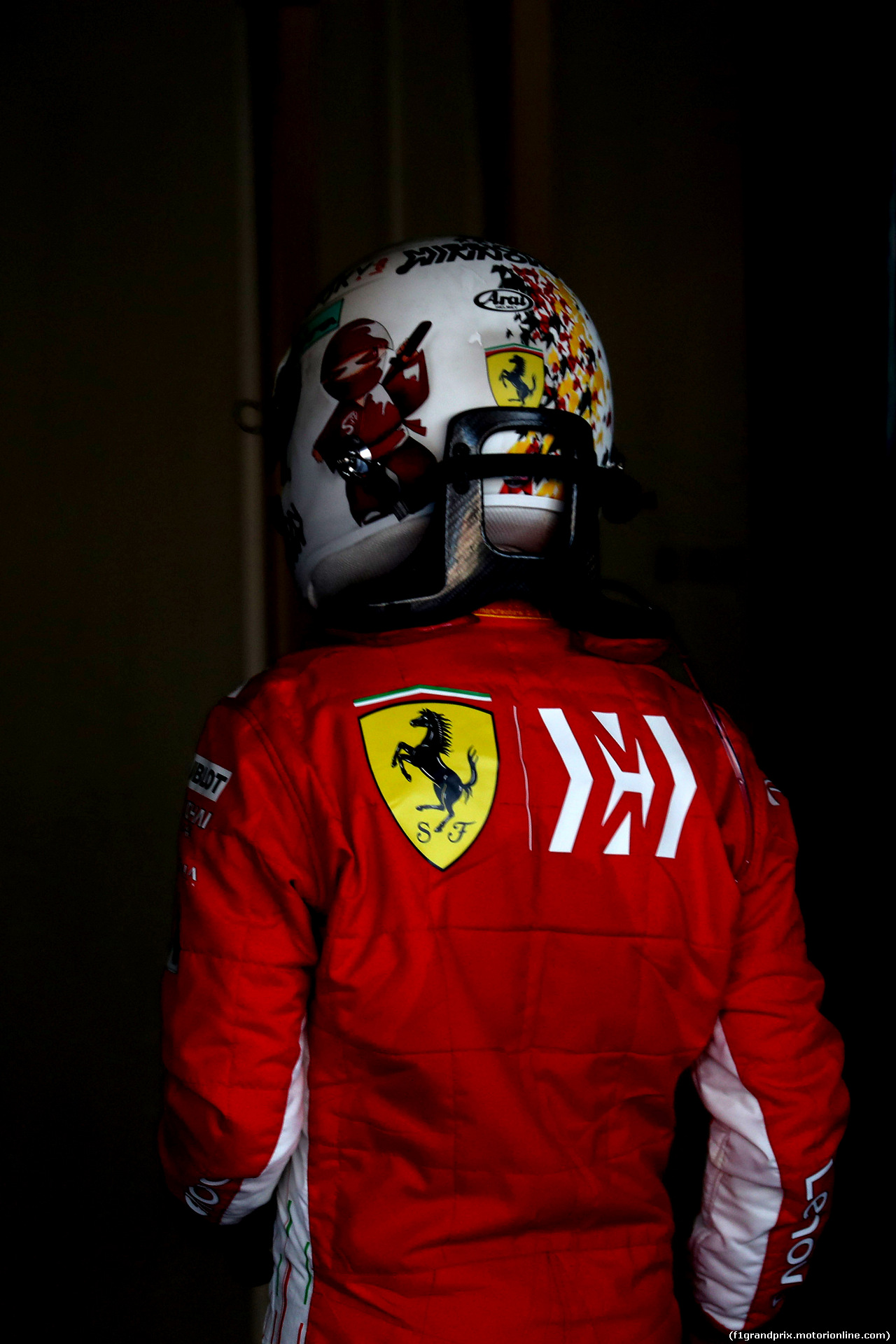 GP GIAPPONE, 07.10.2018 - Gara, Sebastian Vettel (GER) Ferrari SF71H