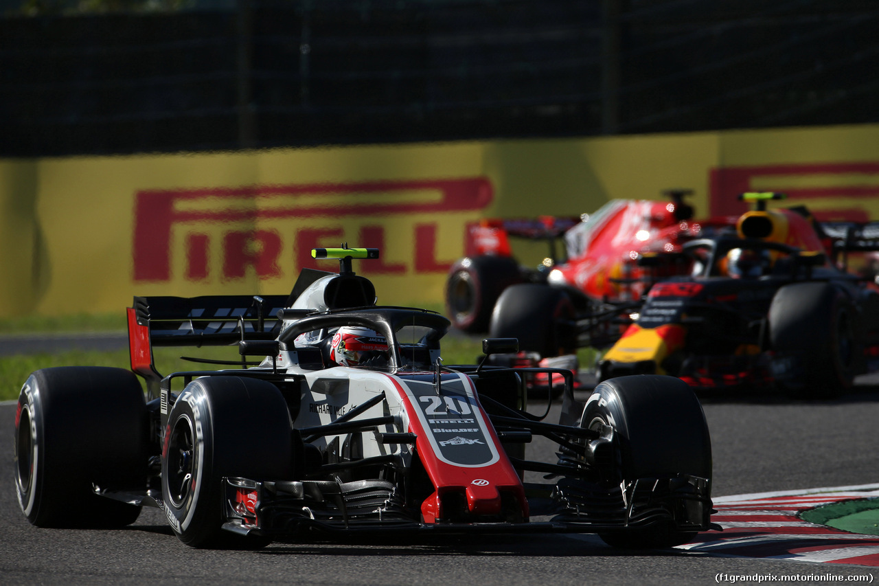 GP GIAPPONE, 07.10.2018 - Gara, Kevin Magnussen (DEN) Haas F1 Team VF-18