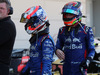 GP GIAPPONE, 07.10.2018 - Gara, Pierre Gasly (FRA) Scuderia Toro Rosso STR13 e Brendon Hartley (NZL) Scuderia Toro Rosso STR13