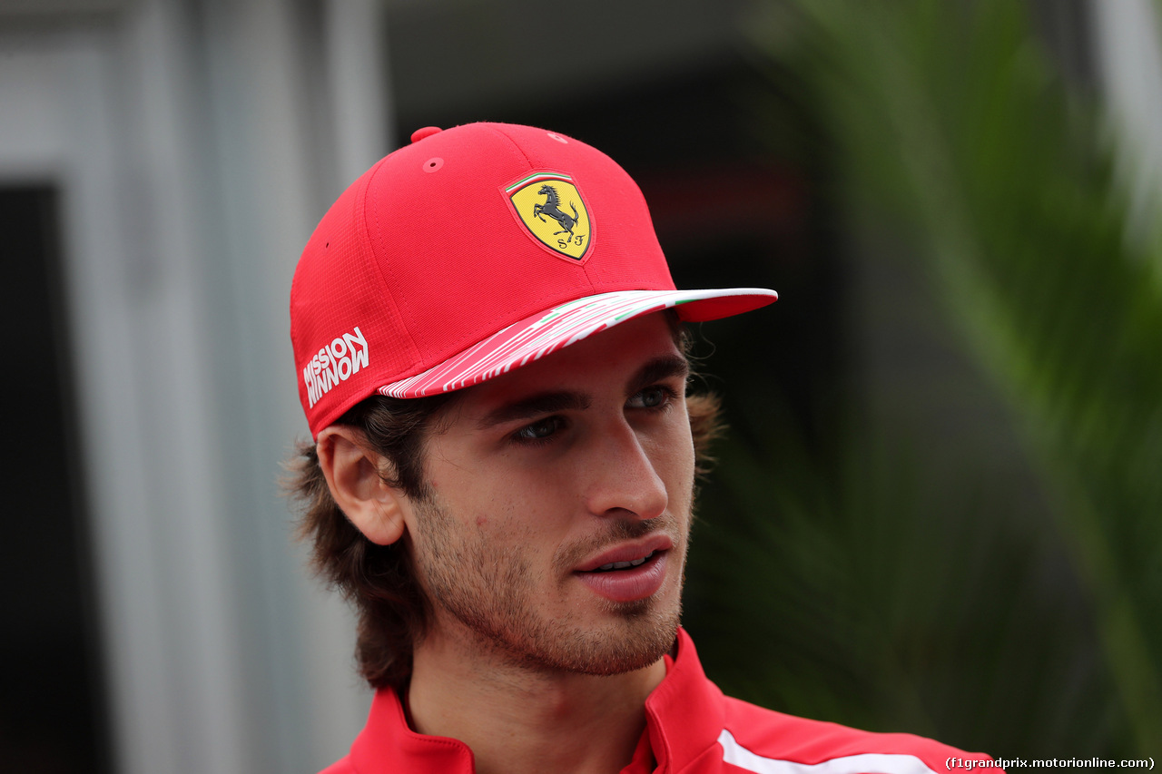 GP GIAPPONE, 06.10.2018 - Prove Libere 3, Antonio Giovinazzi (ITA) Ferrari SF71H