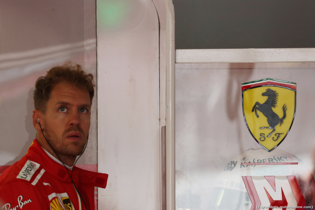 GP GIAPPONE, 06.10.2018 - Prove Libere 3, Sebastian Vettel (GER) Ferrari SF71H