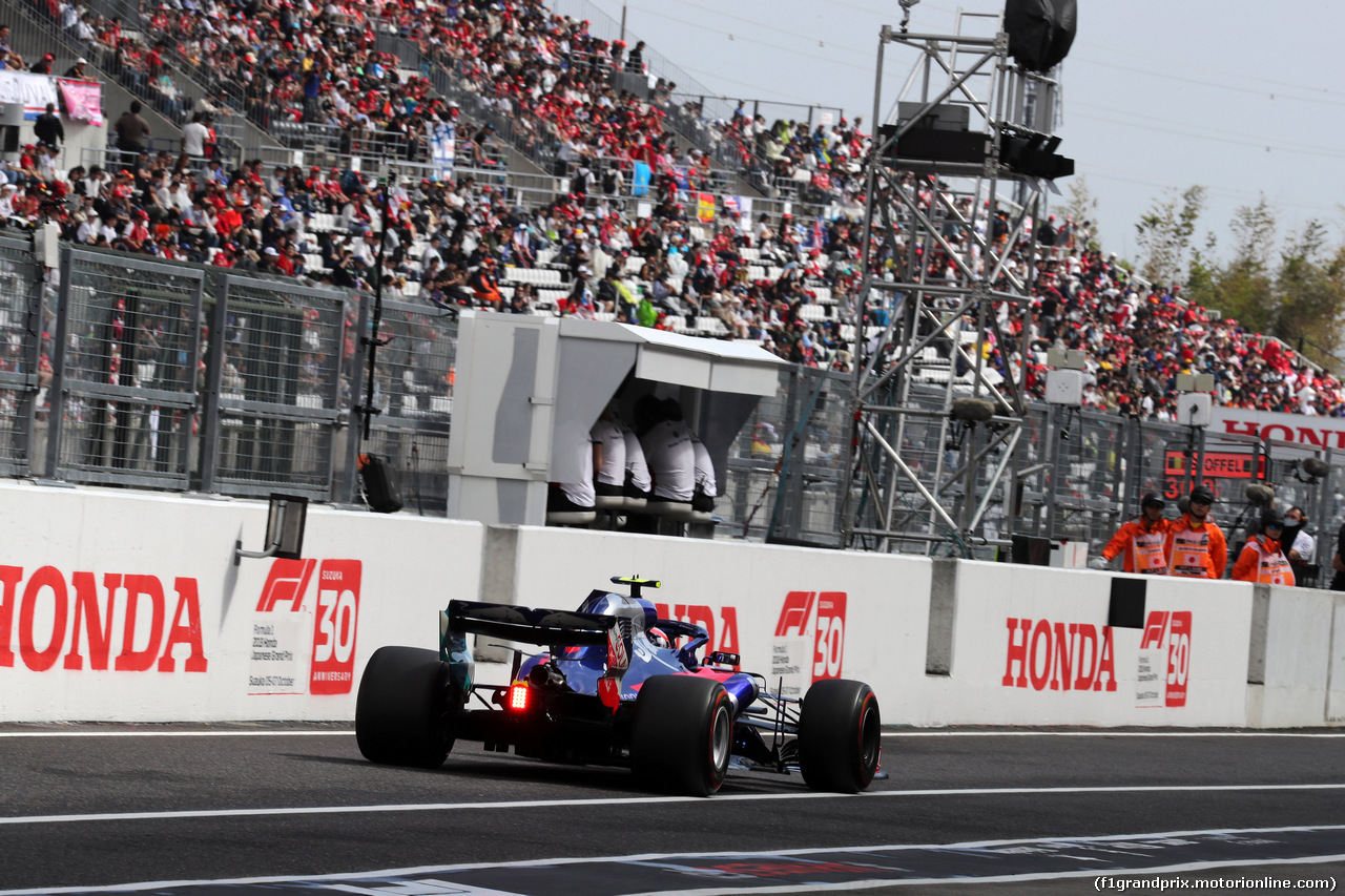 GP GIAPPONE, 06.10.2018 - Prove Libere 3, Pierre Gasly (FRA) Scuderia Toro Rosso STR13