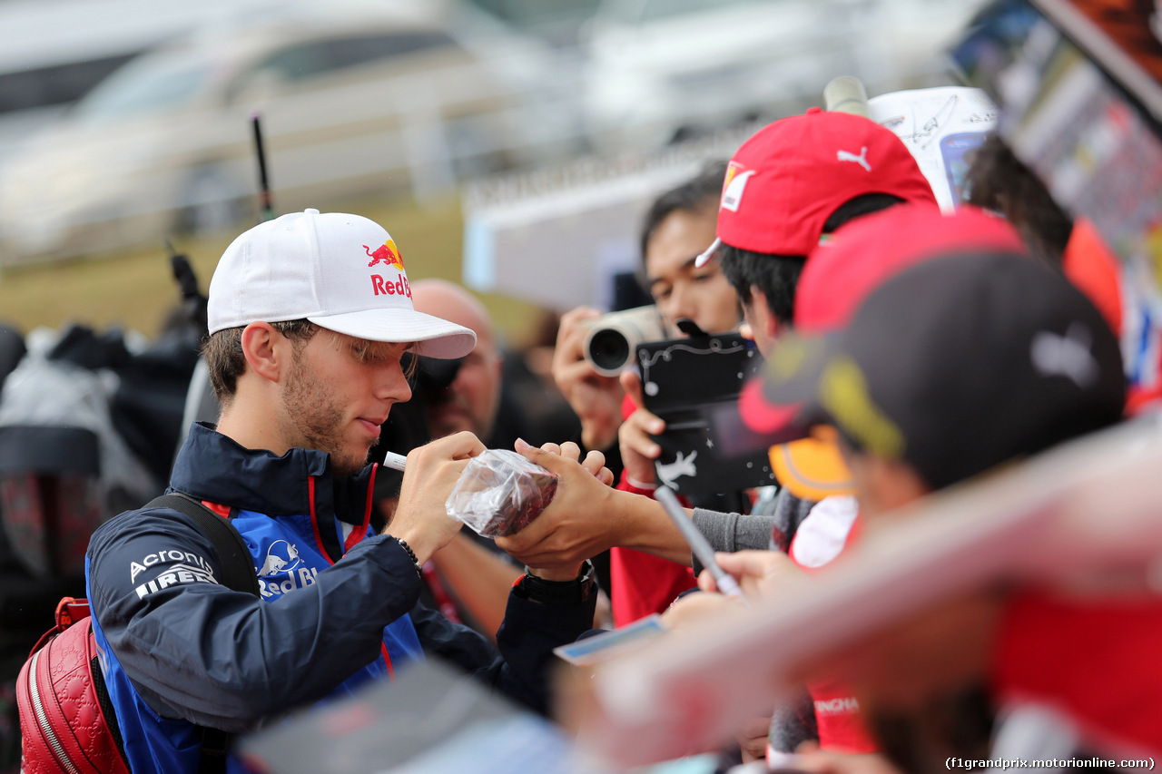 GP GIAPPONE, 06.10.2018 - Prove Libere 3, Pierre Gasly (FRA) Scuderia Toro Rosso STR13